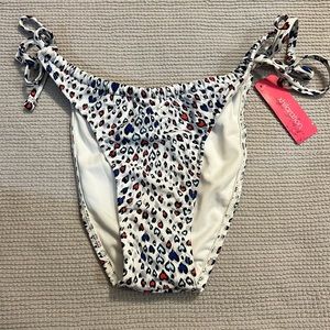 String Bikini High Leg Swimsuit Bottoms